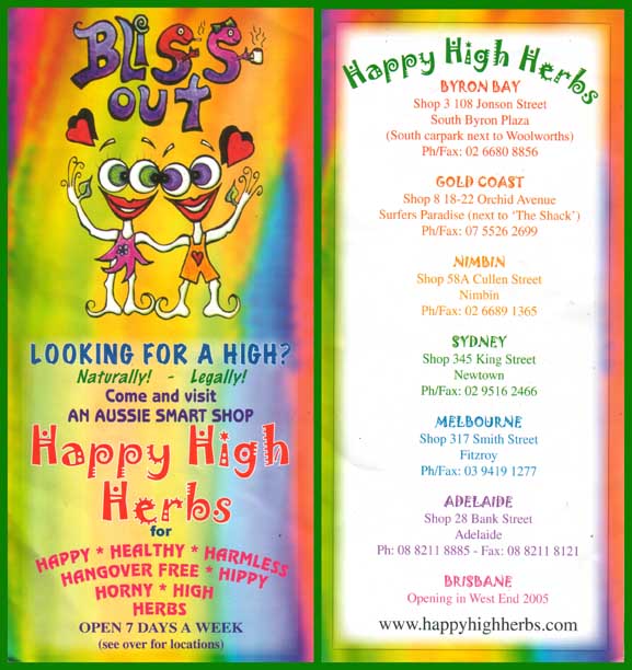 Happy High Herbs Ad