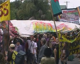 Big Joint in the Nimbin Mardi Grass Rally