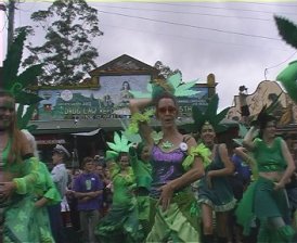 Ganja Faeries in the Nimbin Mardi Grass Rally