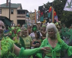 Ganja Faeries in the Nimbin Mardi Grass Rally