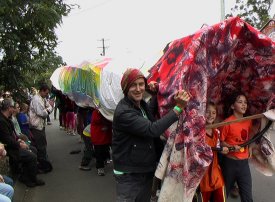 Big Joint at the start of the Nimbin Mardi Grass Rally 2003