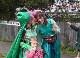 Ganja Faeries at the Nimbin Mardi Grass Rally 2003