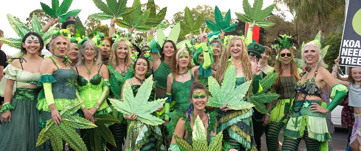 Ganga Faeries at Nimbin MardiGrass 2025