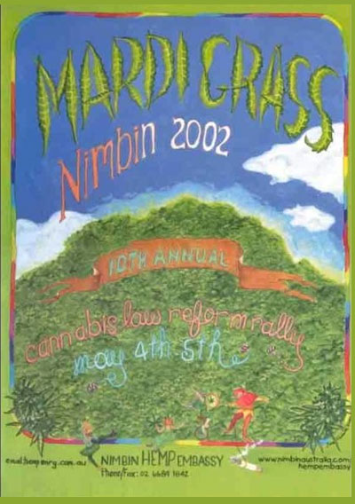 Nimbin MardiGrass 2002 Poster