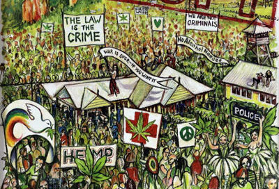 2012 Nimbin MardiGrass Poster