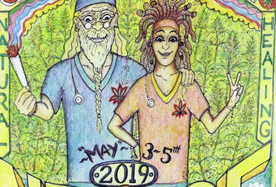 Nimbin MardiGrass 2019 Poster