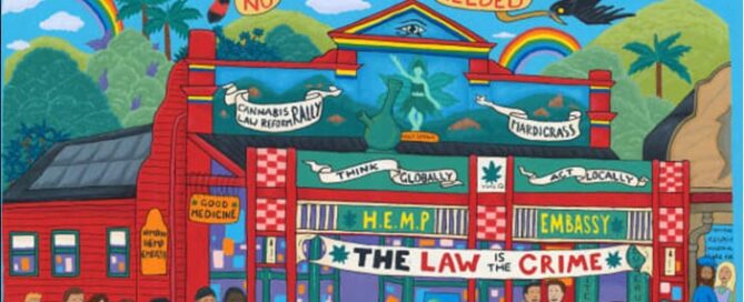 Nimbin MardiGrass 2024 Poster